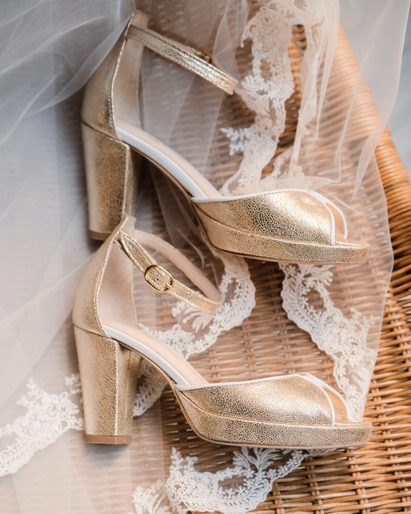 Dessine Moi Un Soulier Charlotte plateforme sandales champagne