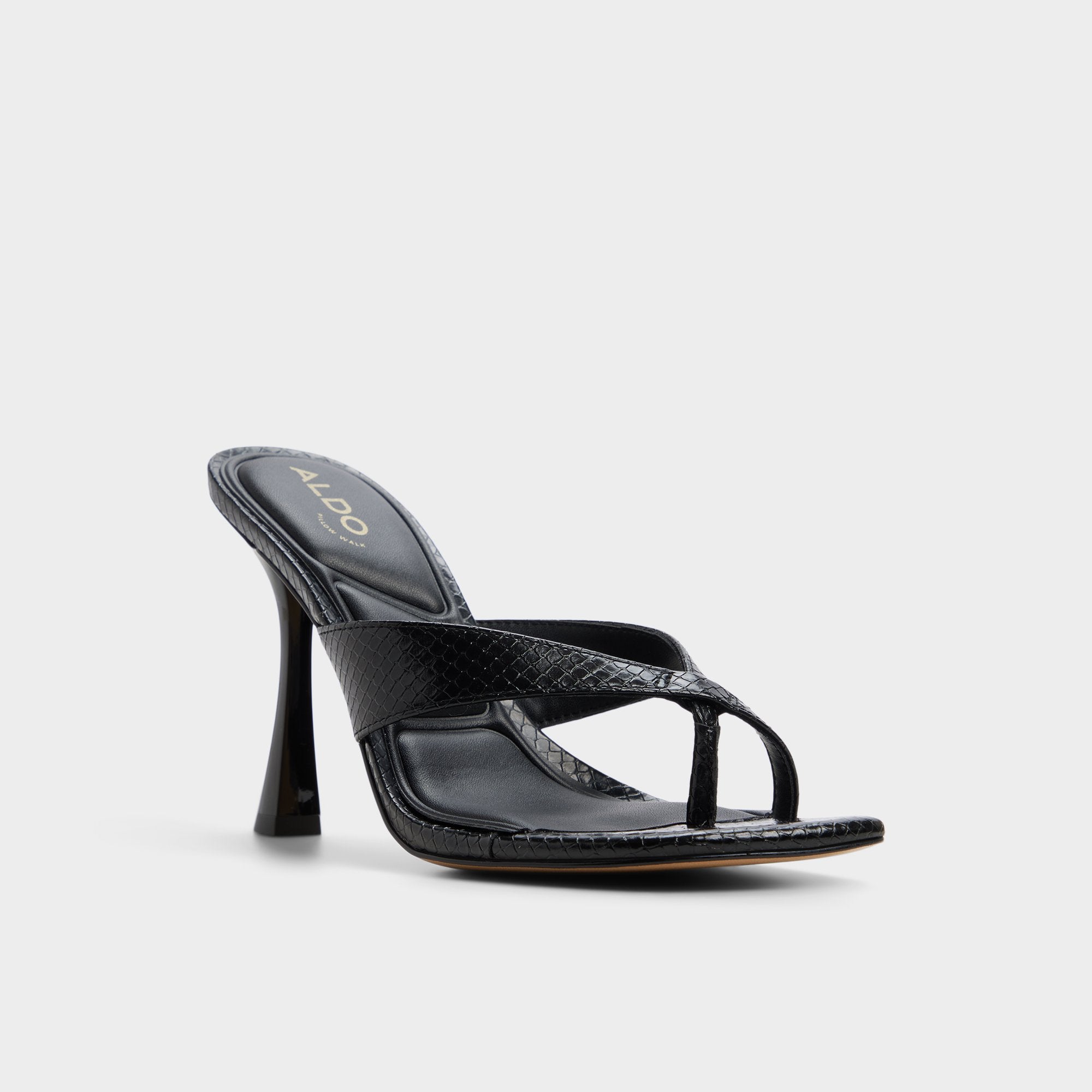 ALDO Haayssie escarpins noirs talon haut