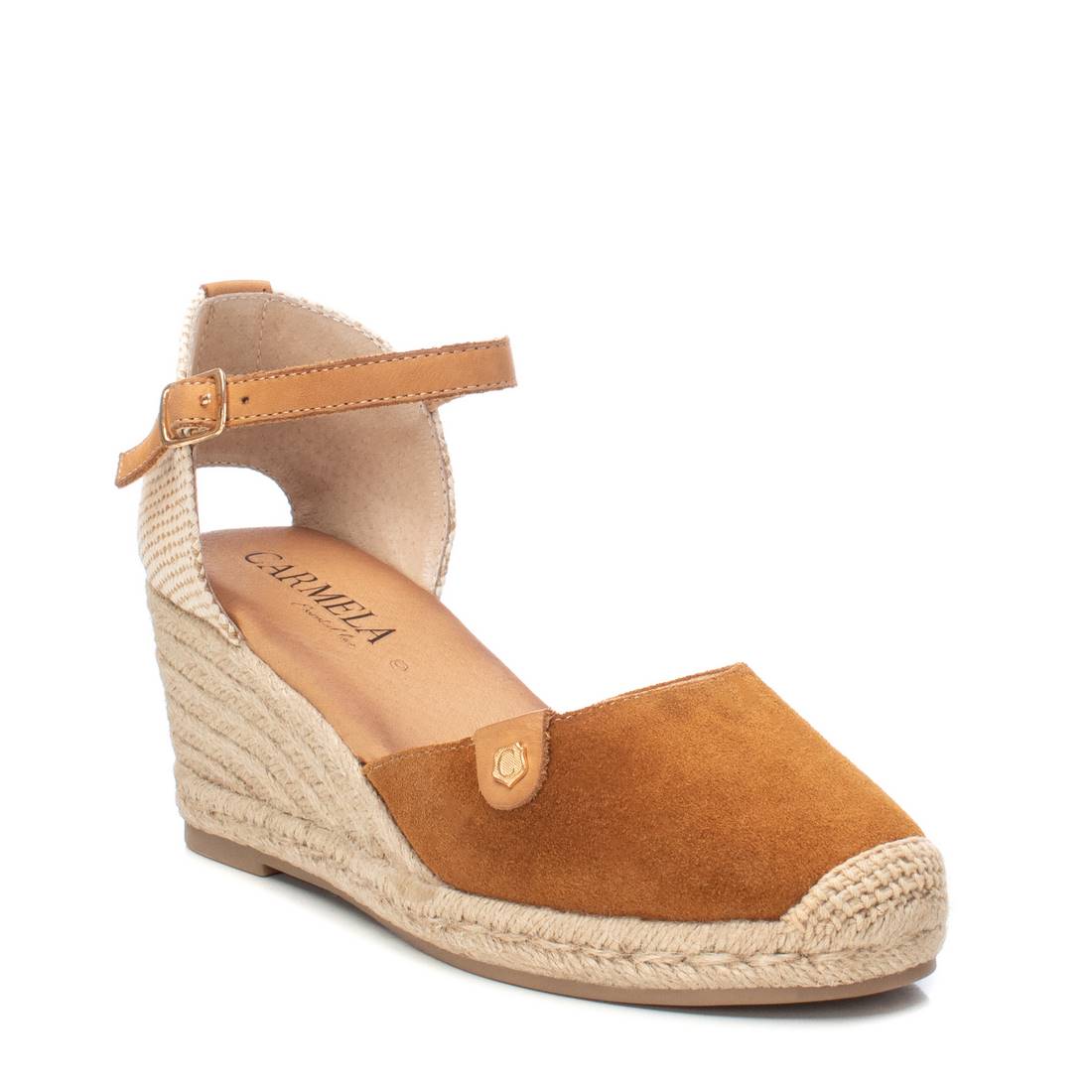 Carmela 16161802 espadrille marron compensée 7cm