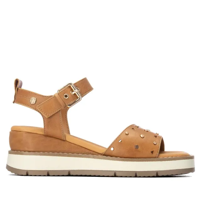 Carmela 16324802 sandale femme camel compensée
