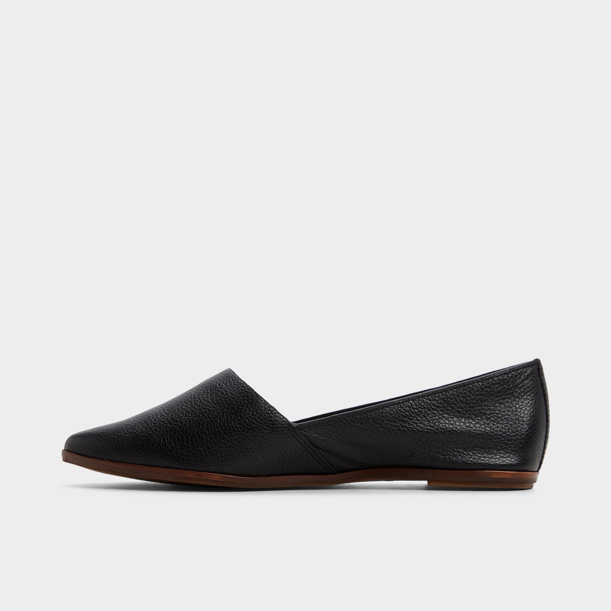 ALDO Blanchette slip-ons cuir femme noir