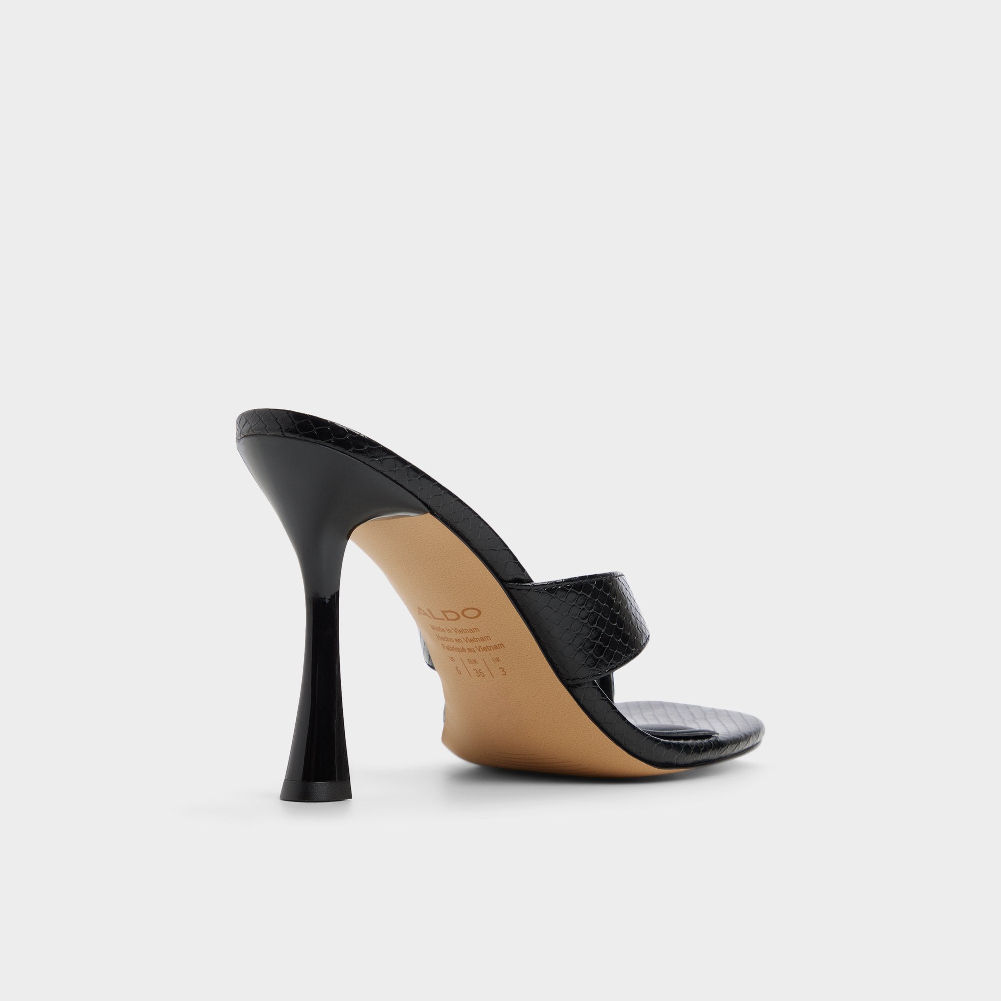 ALDO Haayssie escarpins noirs talon haut