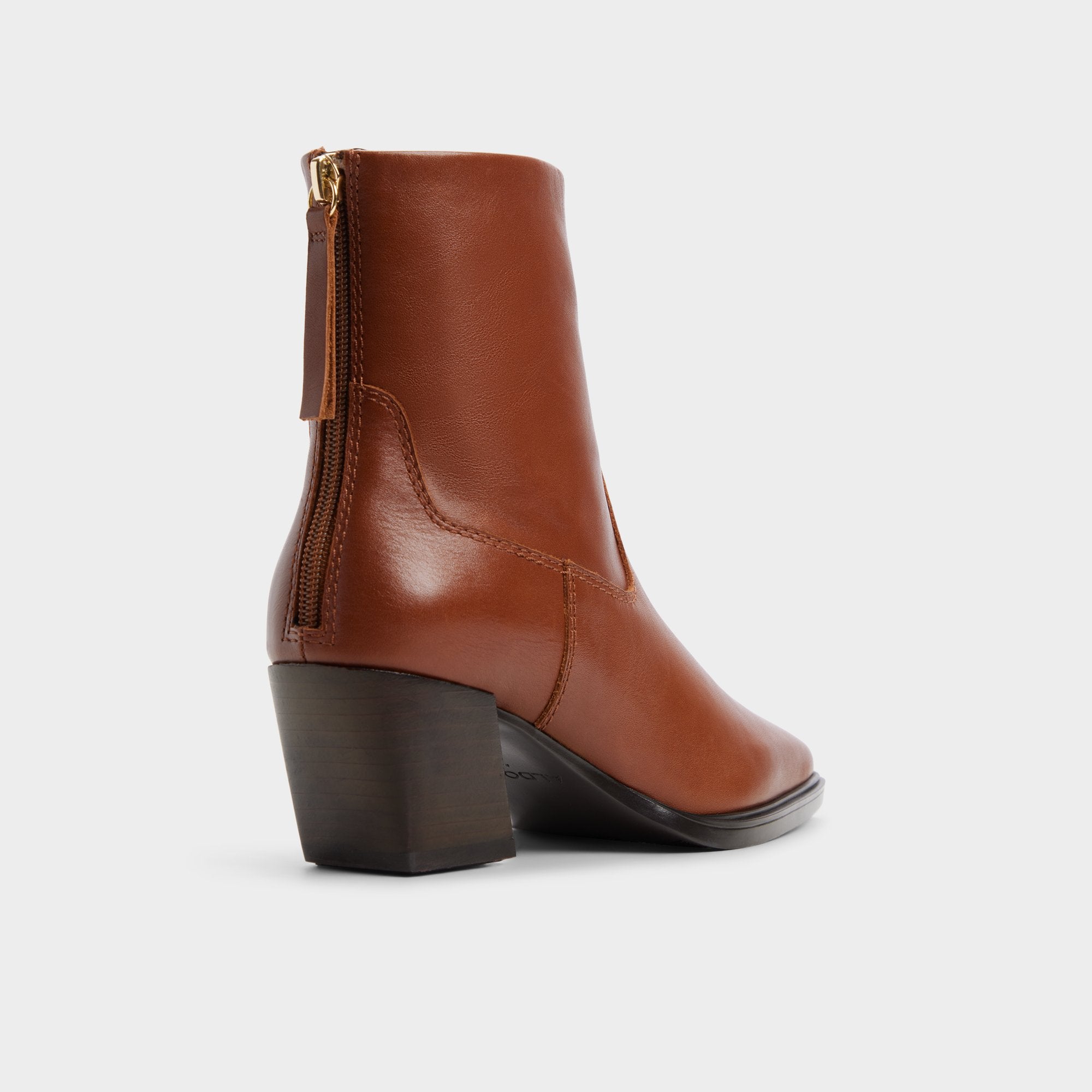 ALDO Ybiraweth bottines cognac talon carré