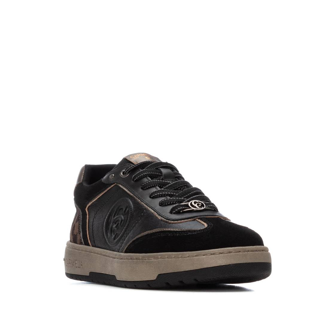 Carmela 162504 16250401 sneaker cuir noir