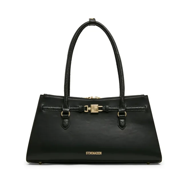 Steve Madden Bshirley sac cabas noir doré zippé