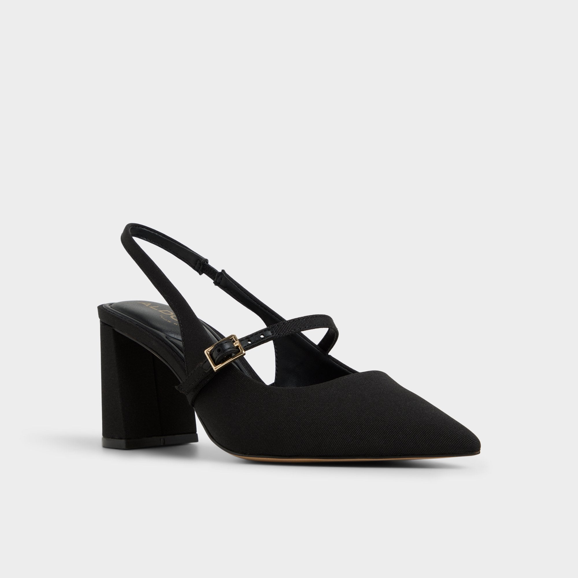 ALDO Vestian escarpins Mary Jane noir talon bloc