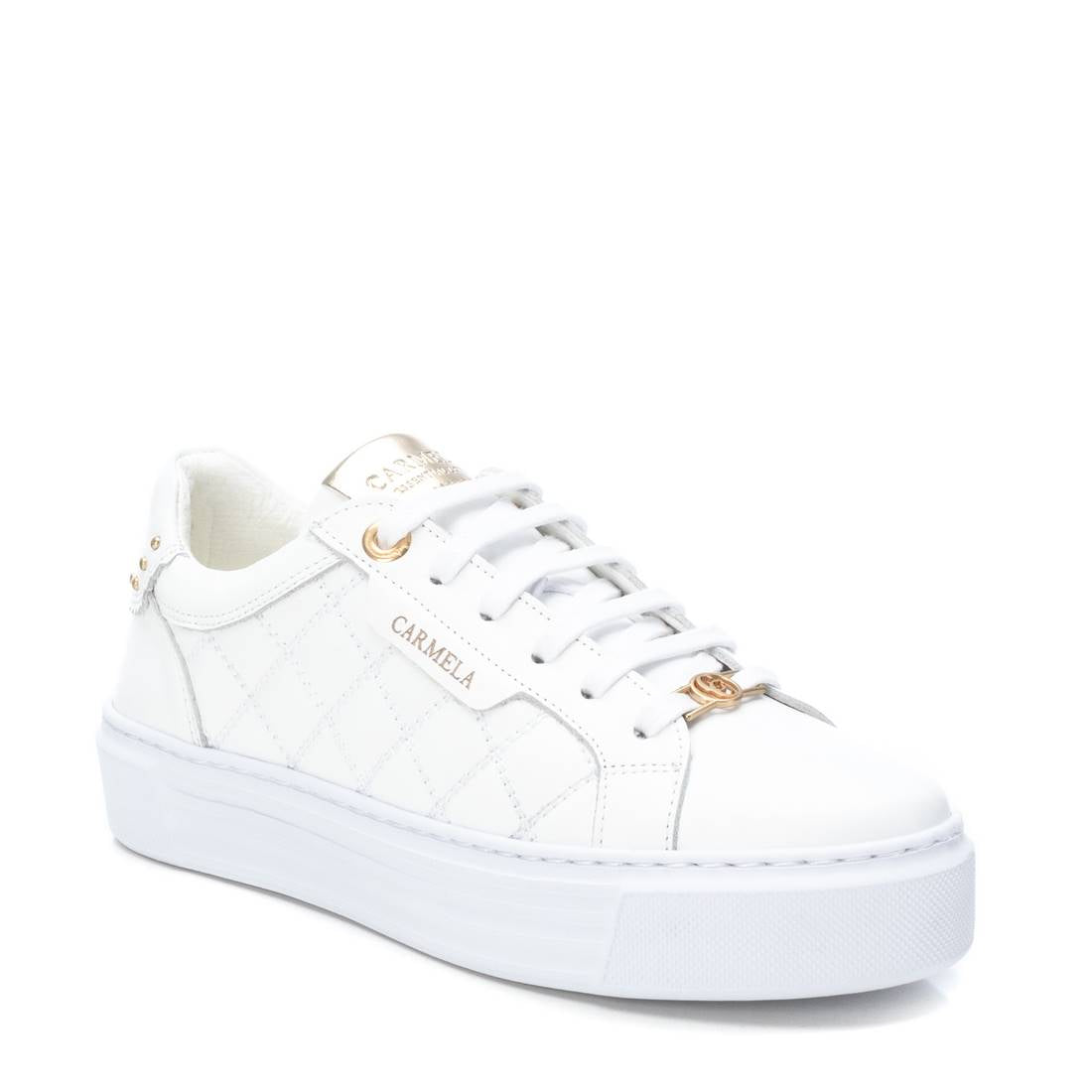 Carmela 16193403 baskets cuir blanc femme