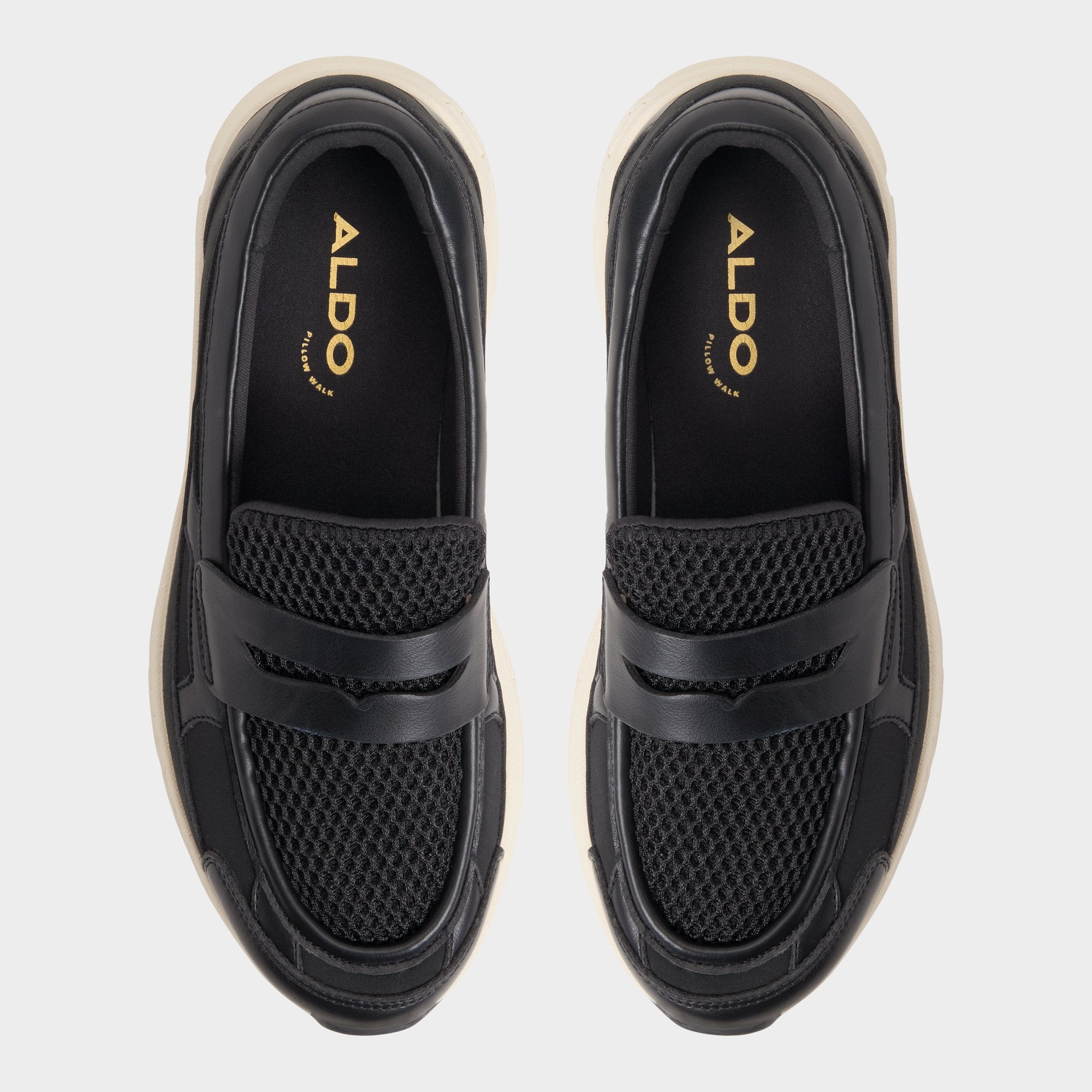 ALDO Loffy mocassins cuir semelle crantée