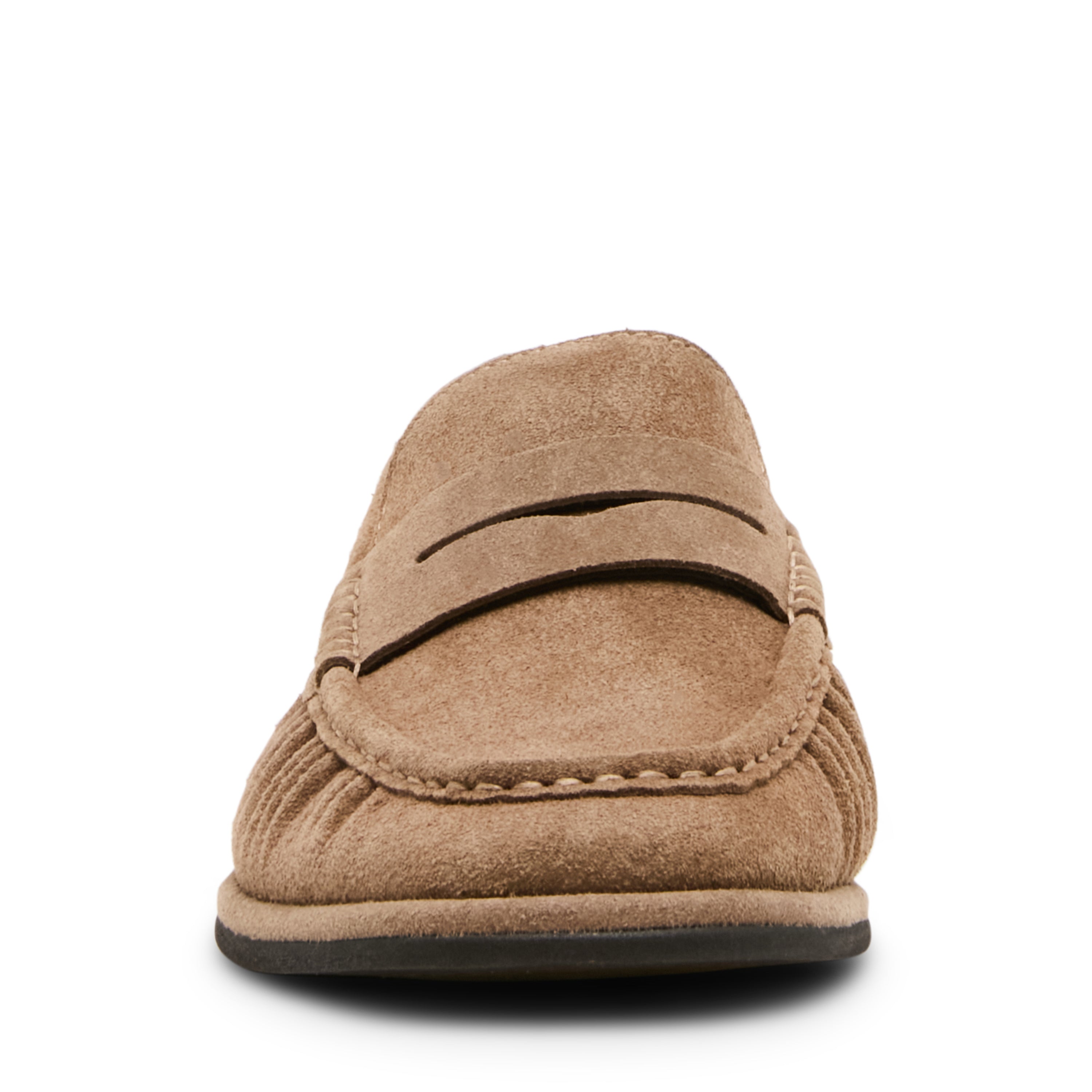 Steve Madden Derry mocassins homme daim taupe
