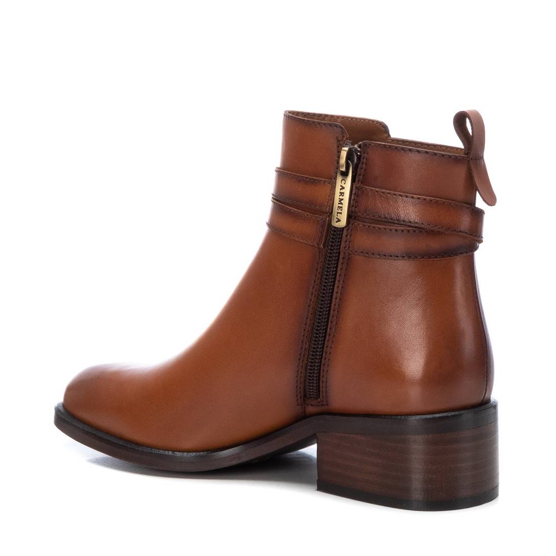 Carmela 16095102 bottine femme marron cuir talon 4 cm