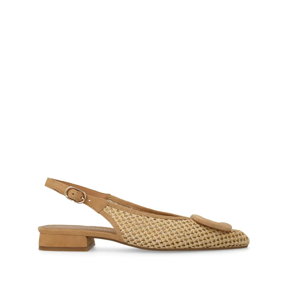 LODI BRO5260 ballerines beiges cuir véritable