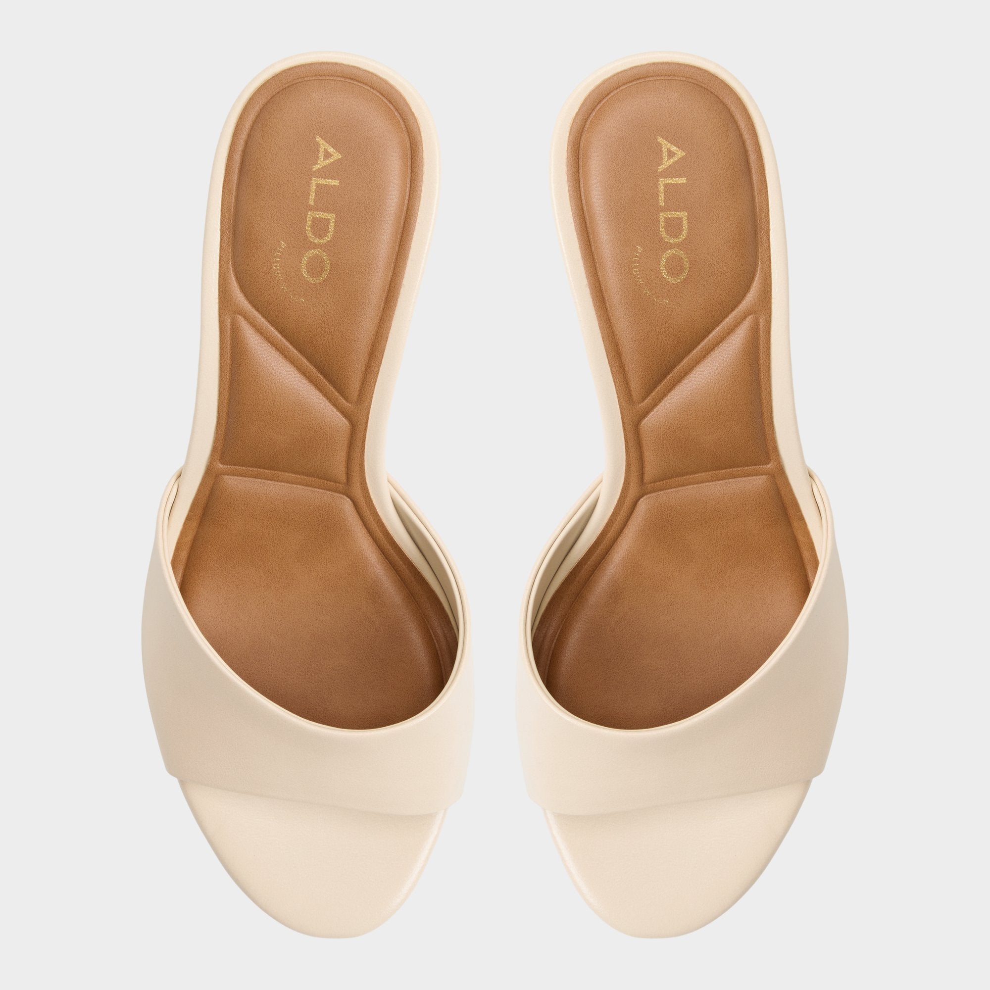 ALDO Annaberaen bottes blanches talon mode hiver
