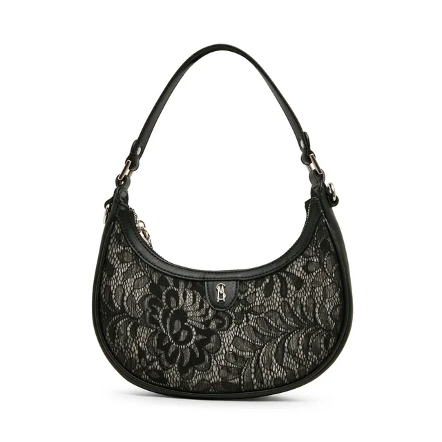 Steve Madden Bamour-L sac épaule noir zippé 25 cm