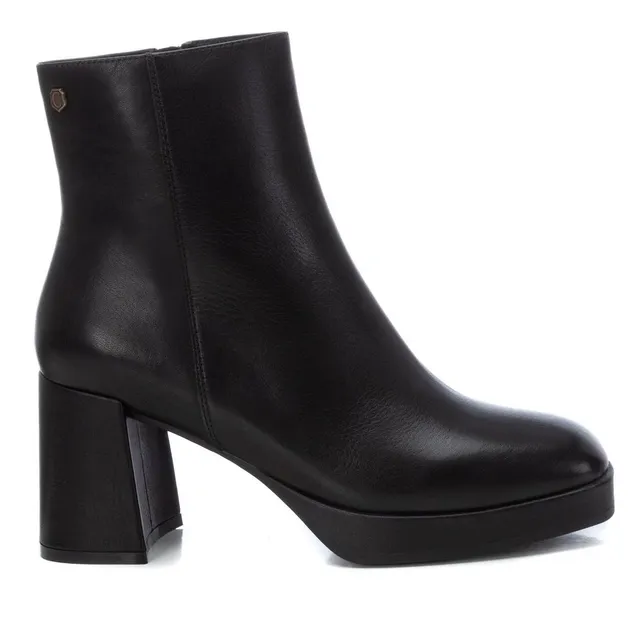 Carmela 16184601 bottines cuir noir talon 8 cm femme