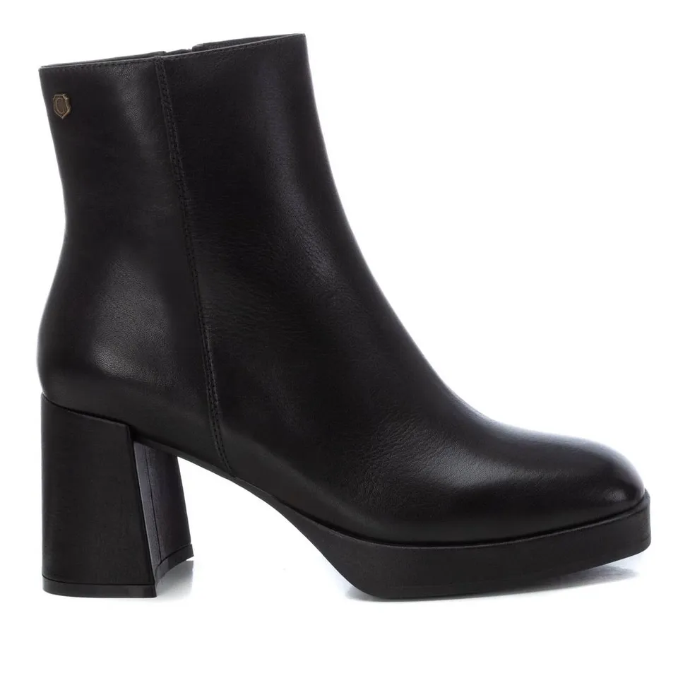 Carmela 16184601 bottines cuir noir talon 8 cm femme