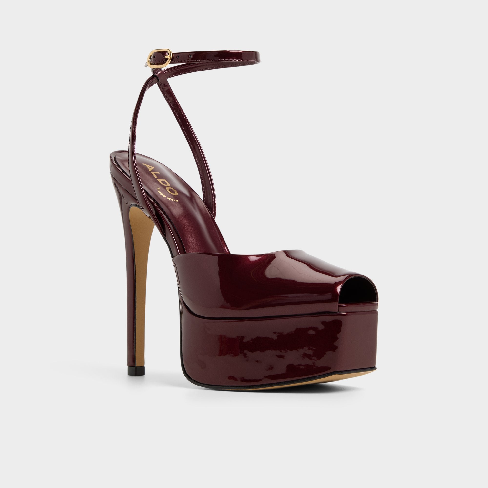 ALDO Thalina escarpins rouges plateforme talon