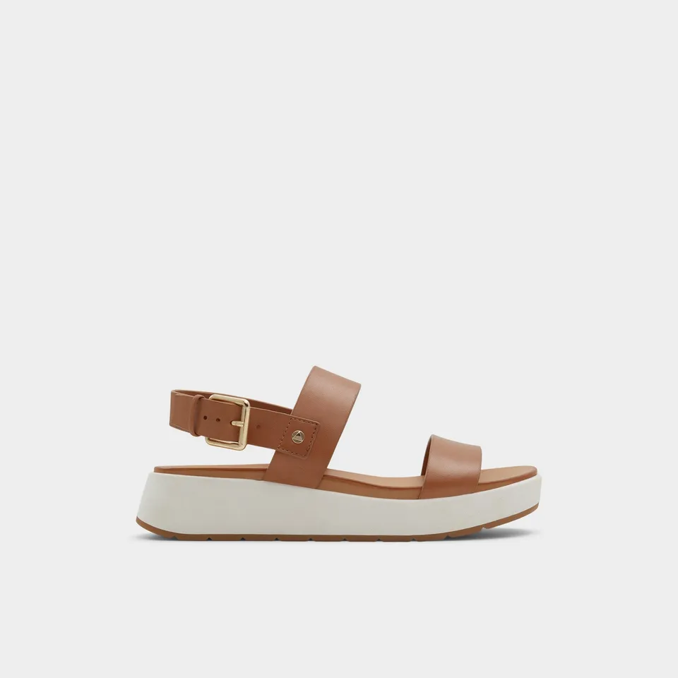 Aldo Silyia sandale plate beige talon plat