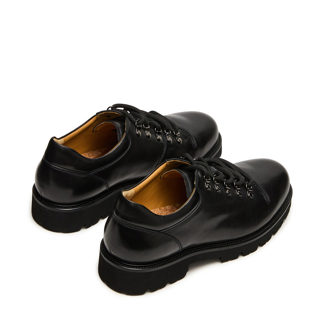 Steve Madden Turbo chaussures plates cuir noir