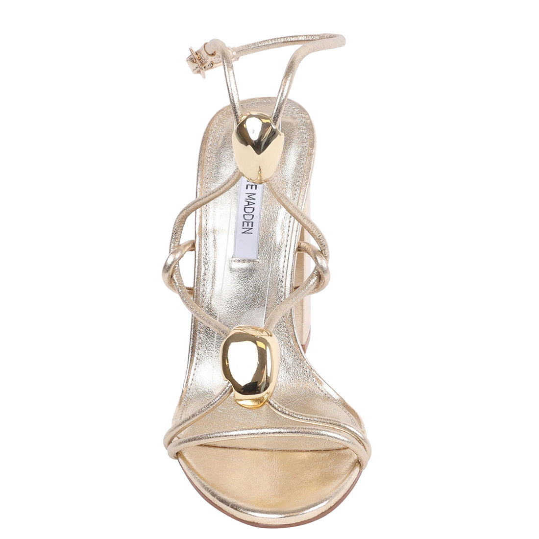 Steve Madden Cato sandale cuir champagne talon 10,5 cm
