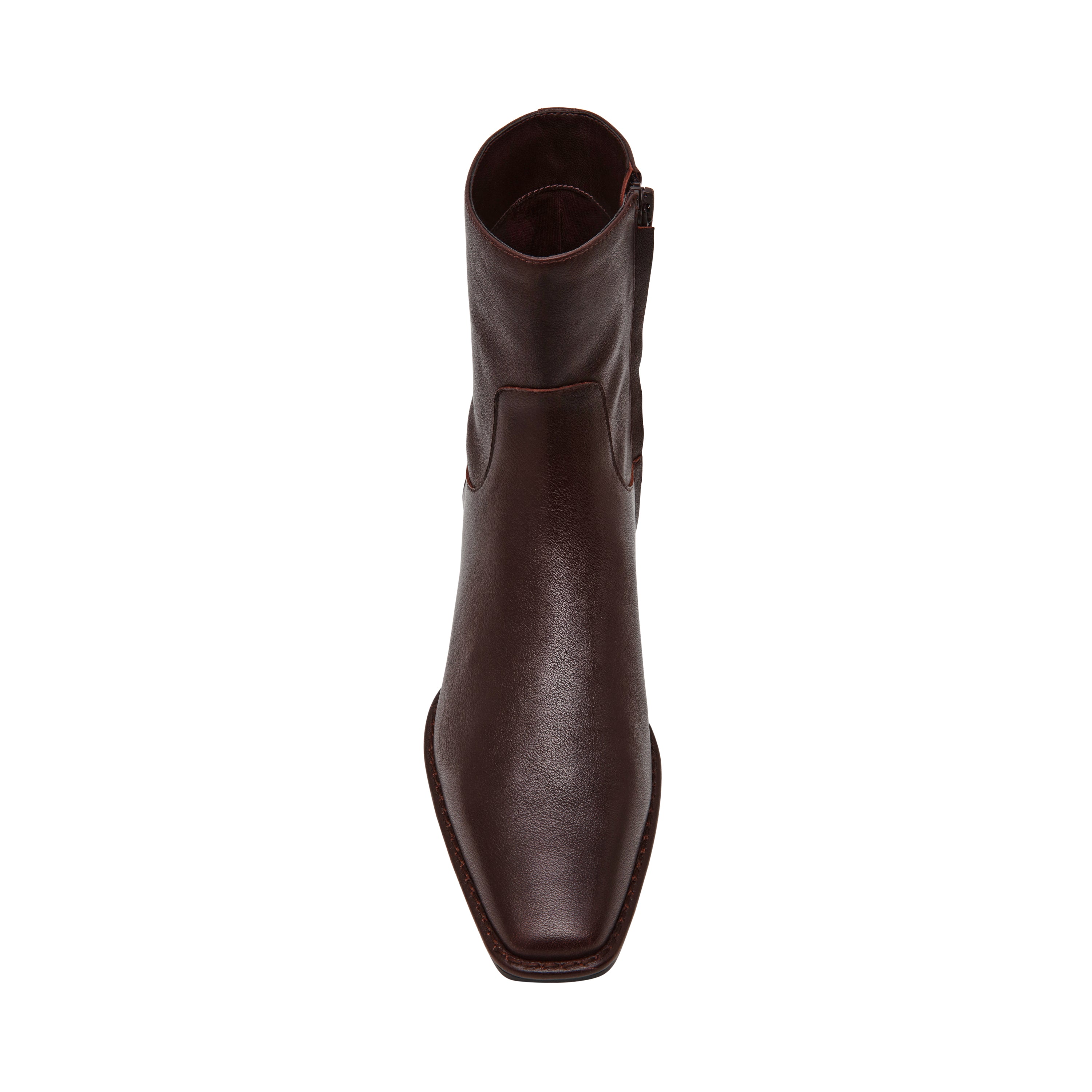 Steve Madden Define bottines cuir bordeaux talon 2,5 cm