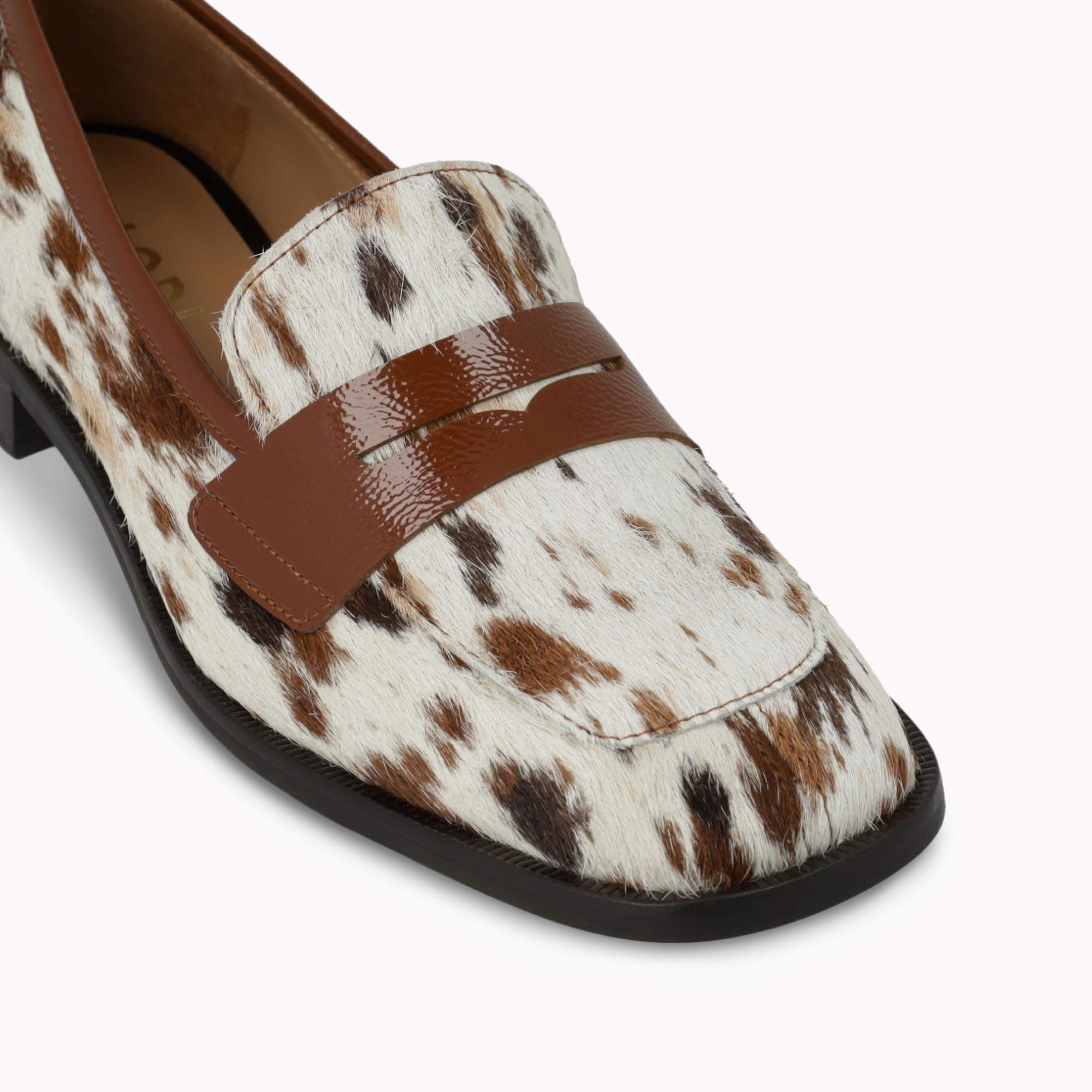 LODI BERECO-INO mocassins animal print cuir