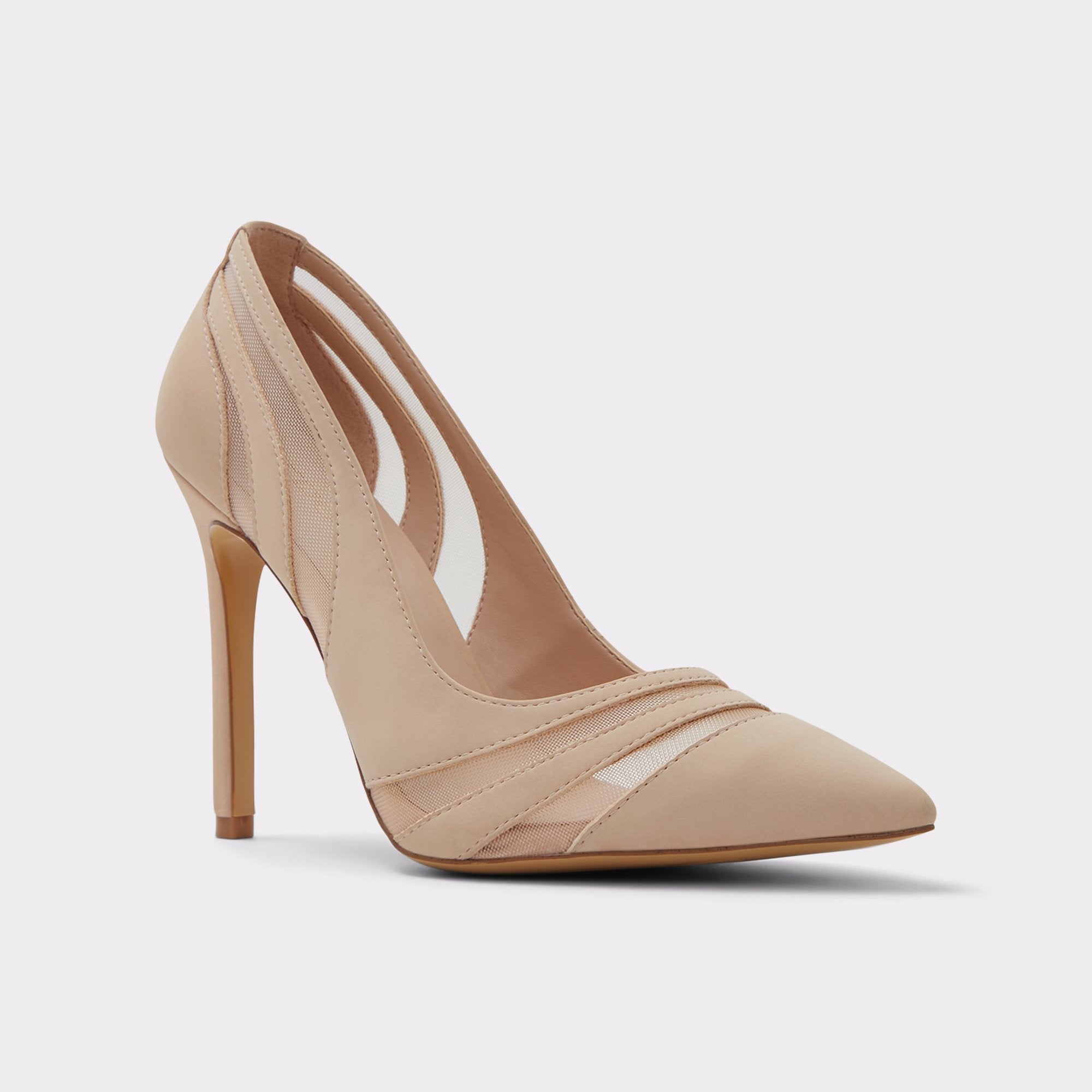 ALDO Lisaa escarpins nude maille talon