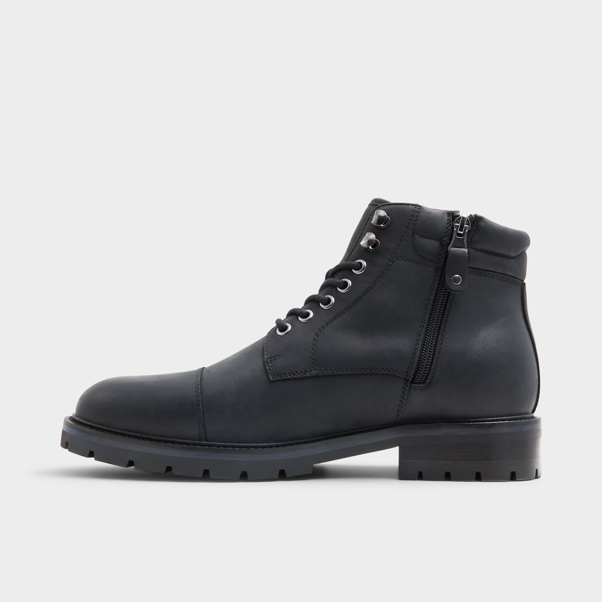 ALDO Darion bottines à lacets noires combat