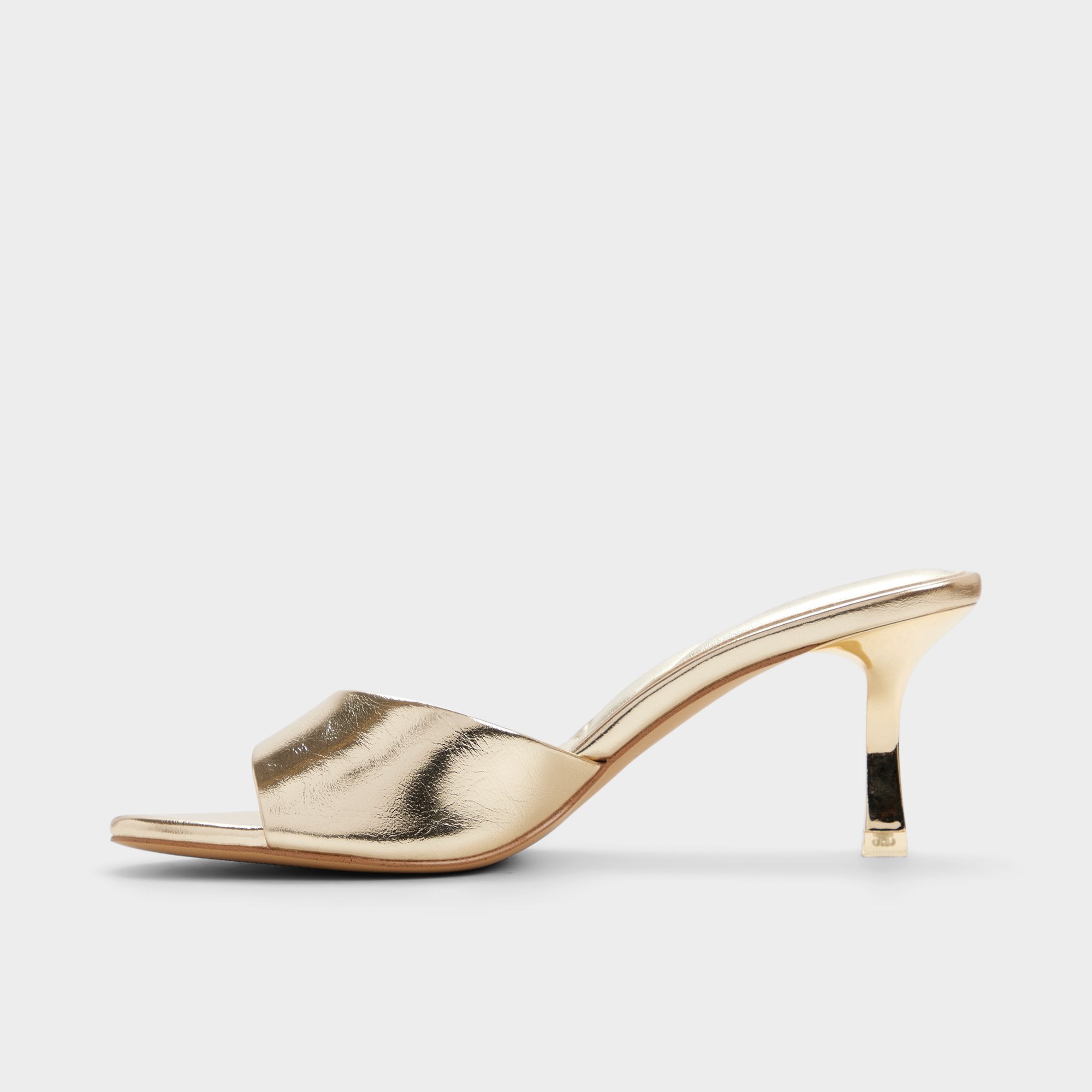 ALDO Annaberaen mules à talon doré