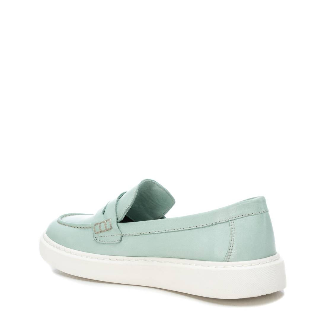 Carmela 16064006 mocassin femme vert cuir sport