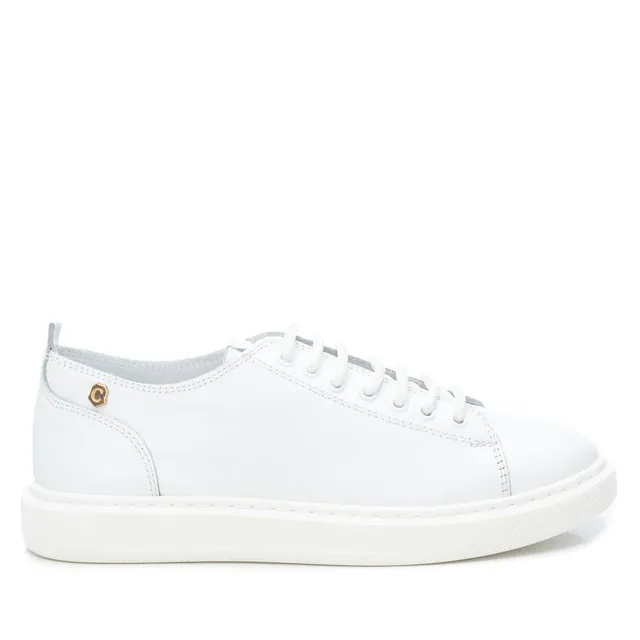 Carmela 16043613 baskets femme blanches cuir plat
