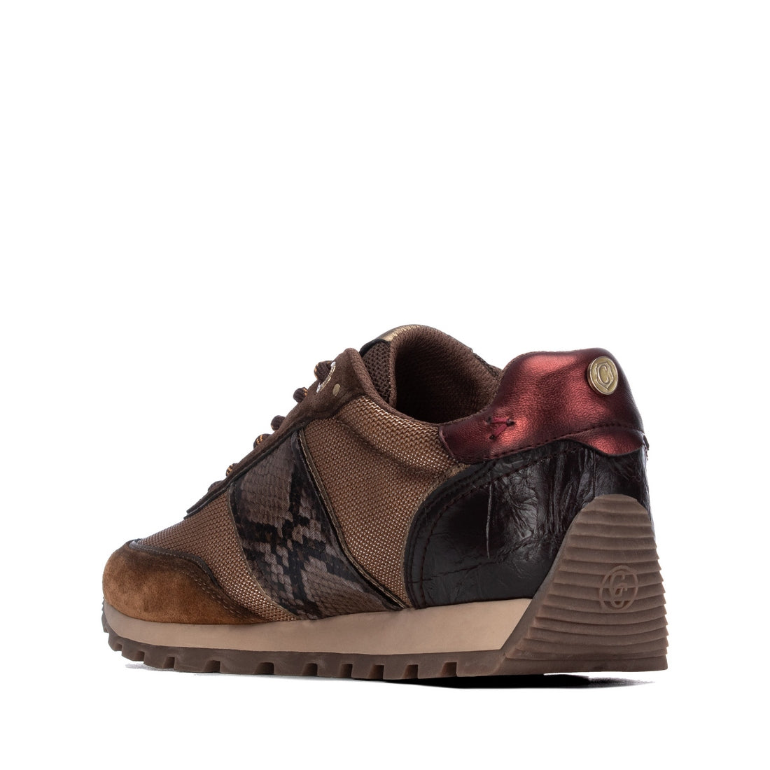 Carmela 16423701 baskets femme marron cuir