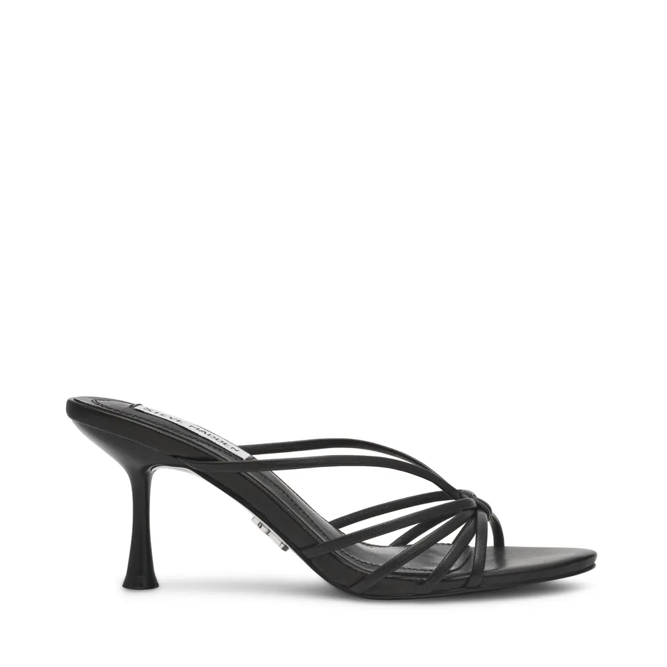 Steve Madden Edna sandales cuir noir talon 8 cm
