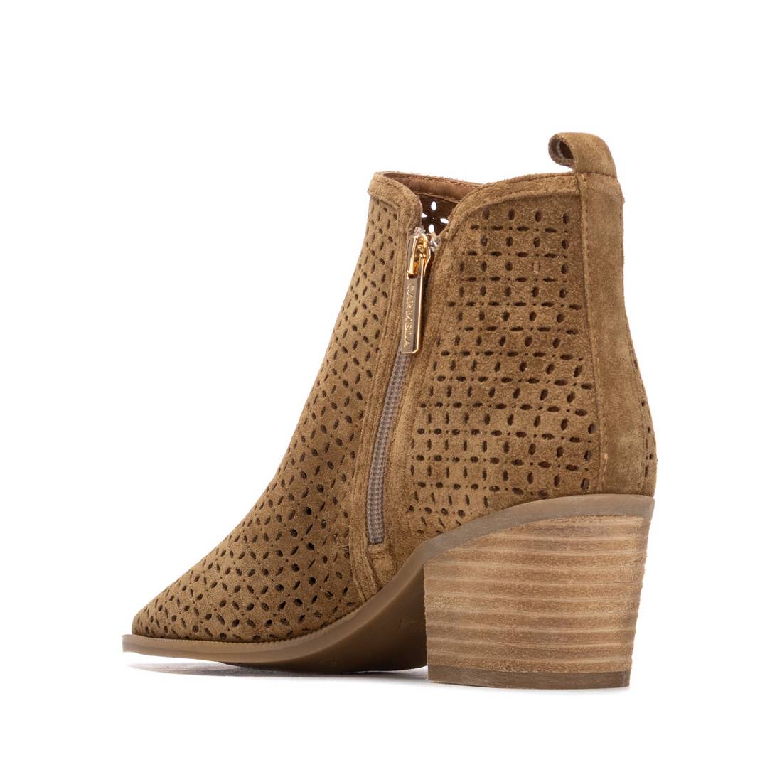 Carmela 16314904 bottine cuir camel talon 6 cm