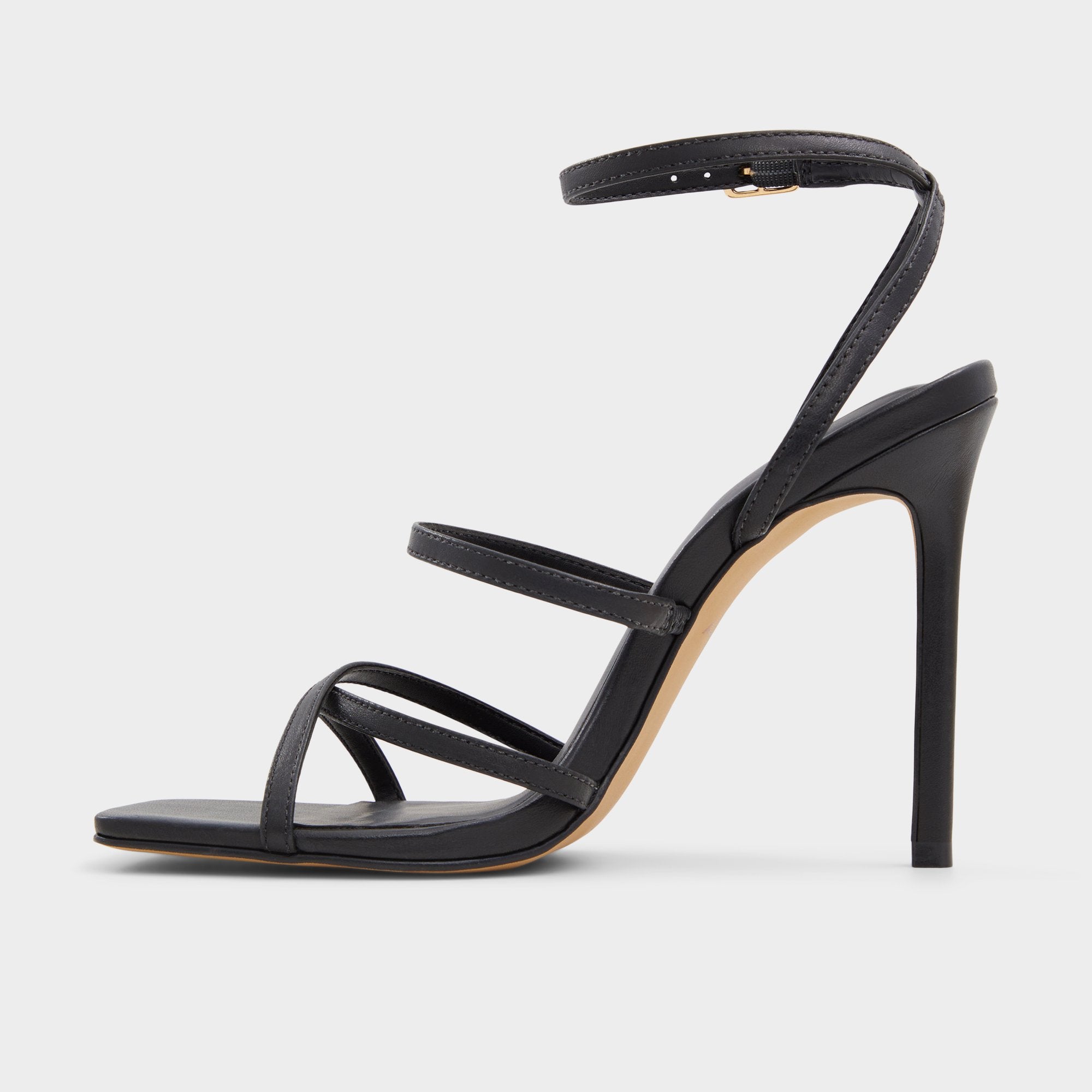 ALDO Galoi sandales noires à brides talon