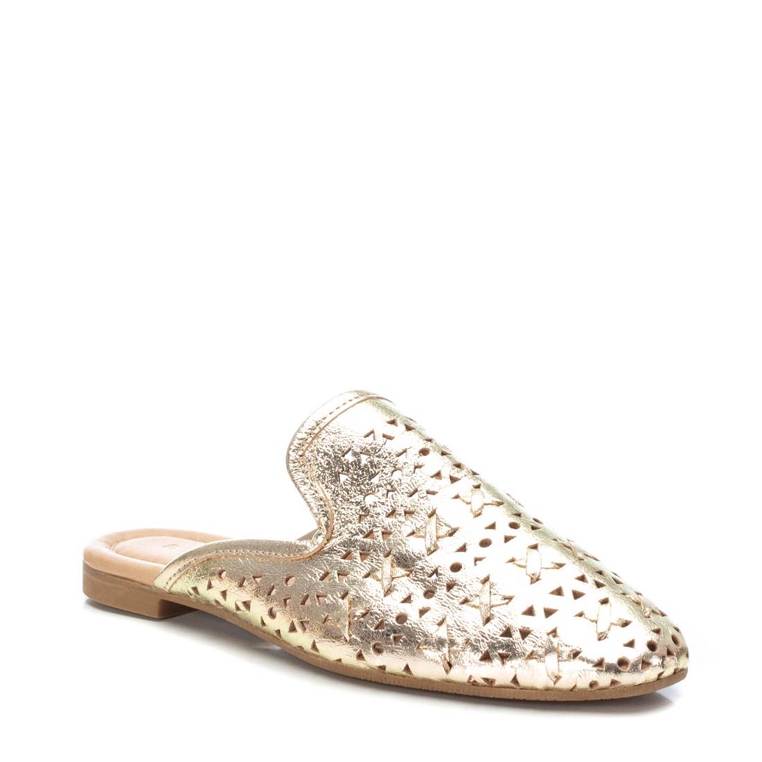 Carmela 16073408 mules femme doré cuir ajouré