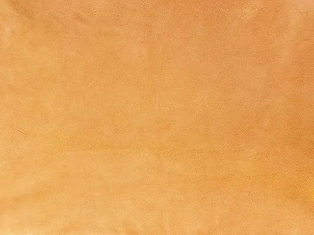 Dessine Moi Un Soulier Velours Orange échantillon tissu