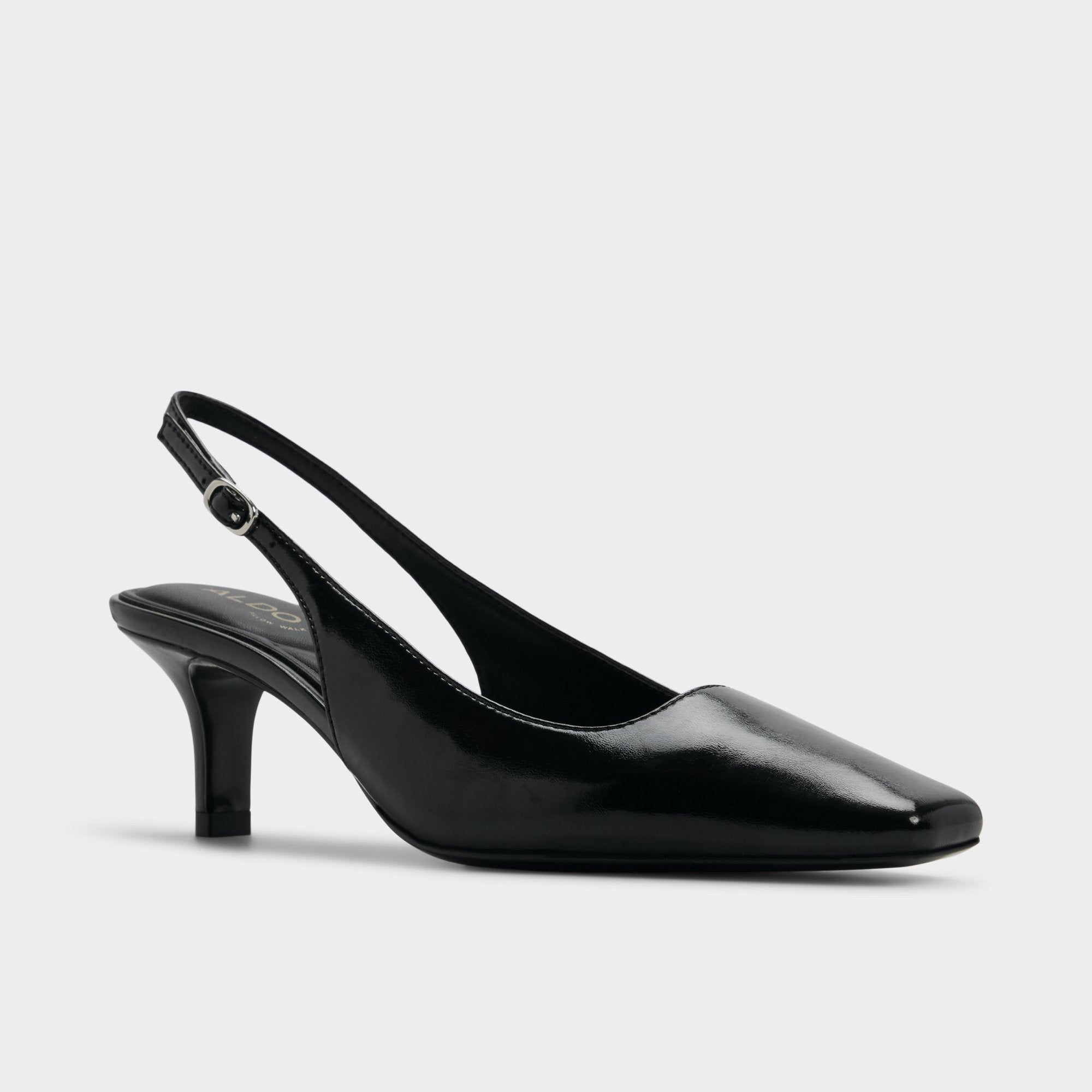 ALDO Gabriellie ballerine talon kitten noir
