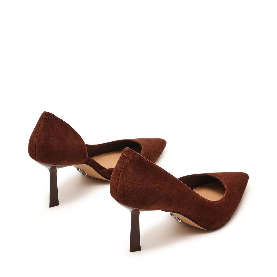 Steve Madden Vena escarpins daim marron talon 8,5 cm