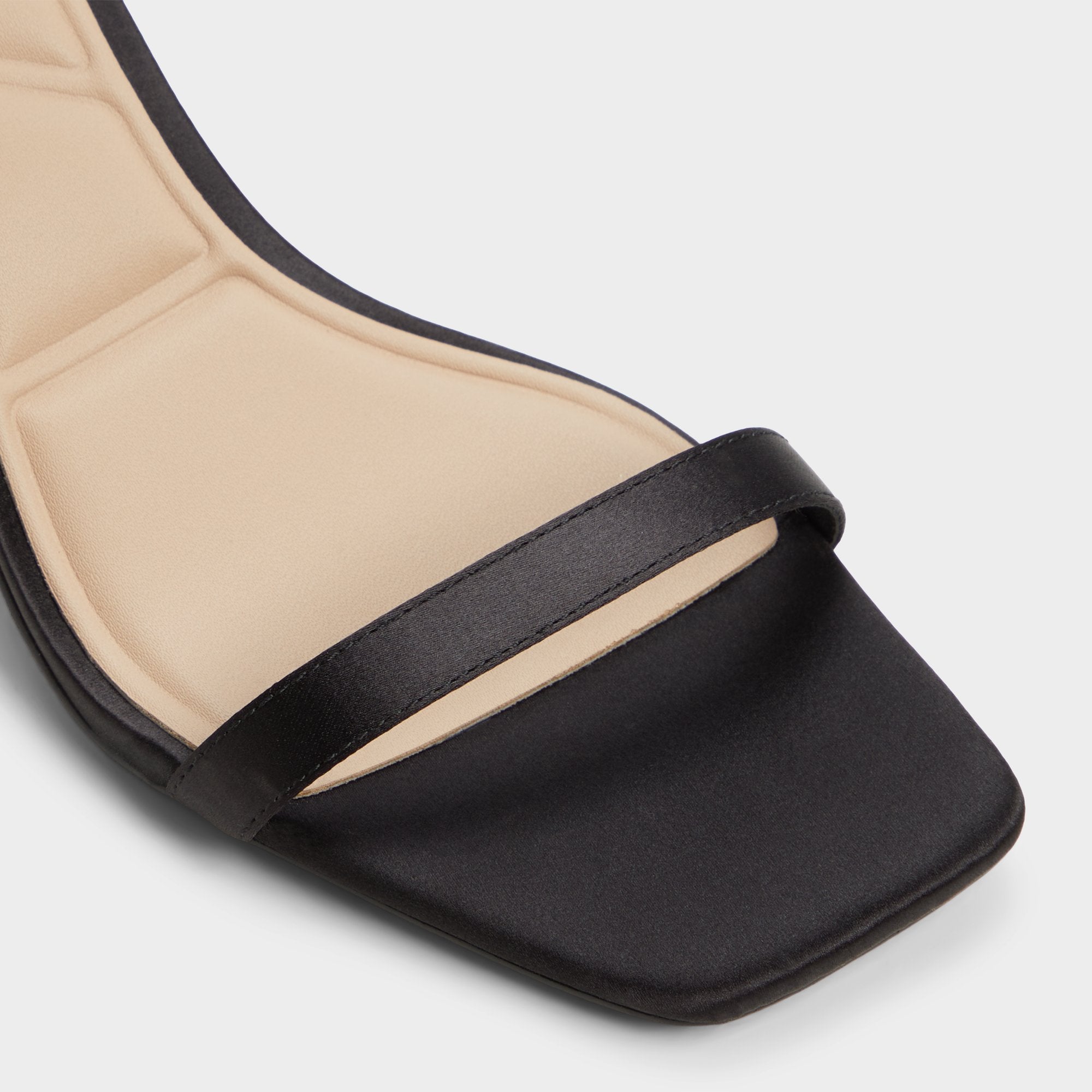 ALDO Kirri sandales talon noir brillant