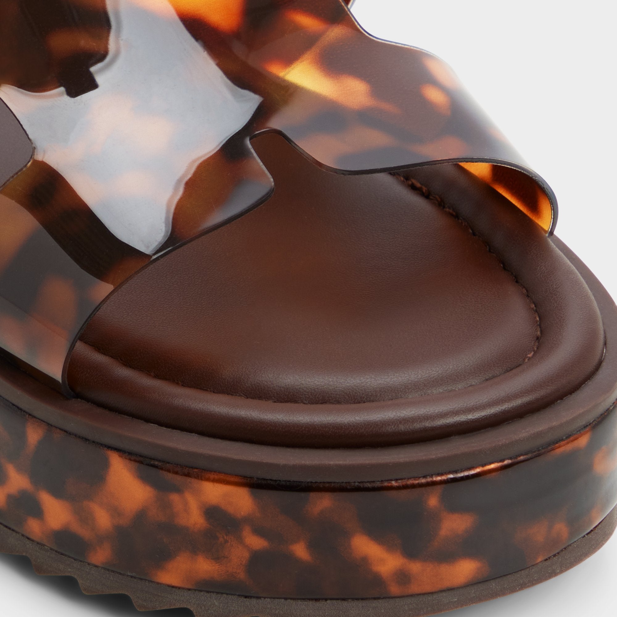 ALDO Anayelie sandales talon marron plateforme