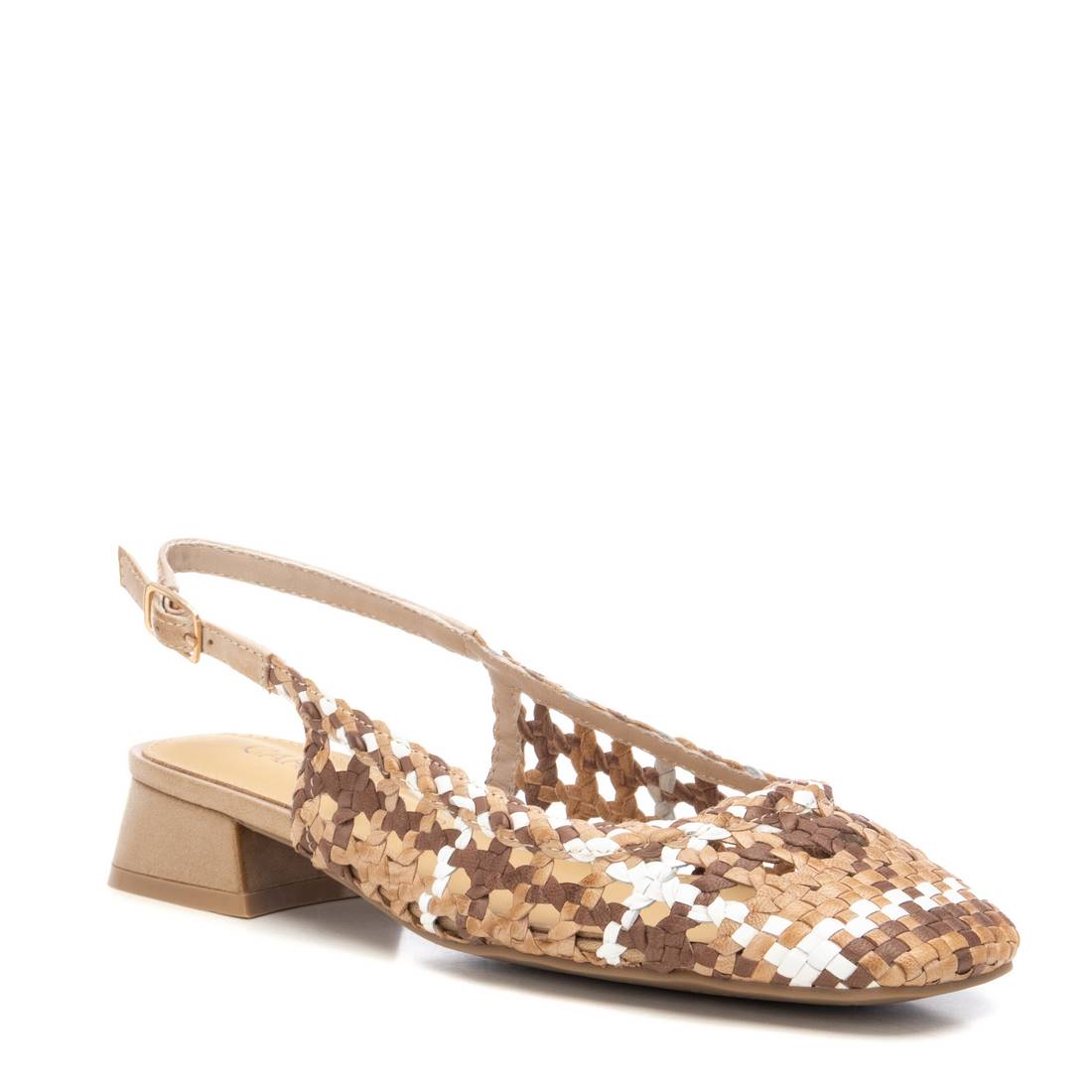 Carmela 16218501 ballerine femme beige bicolore cuir