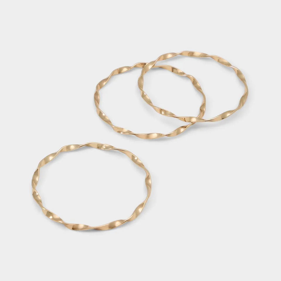 ALDO Taylaa bracelet métallique doré taille S/M