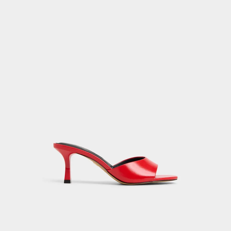 ALDO Annaberaen escarpins cuir rouge talon aiguille