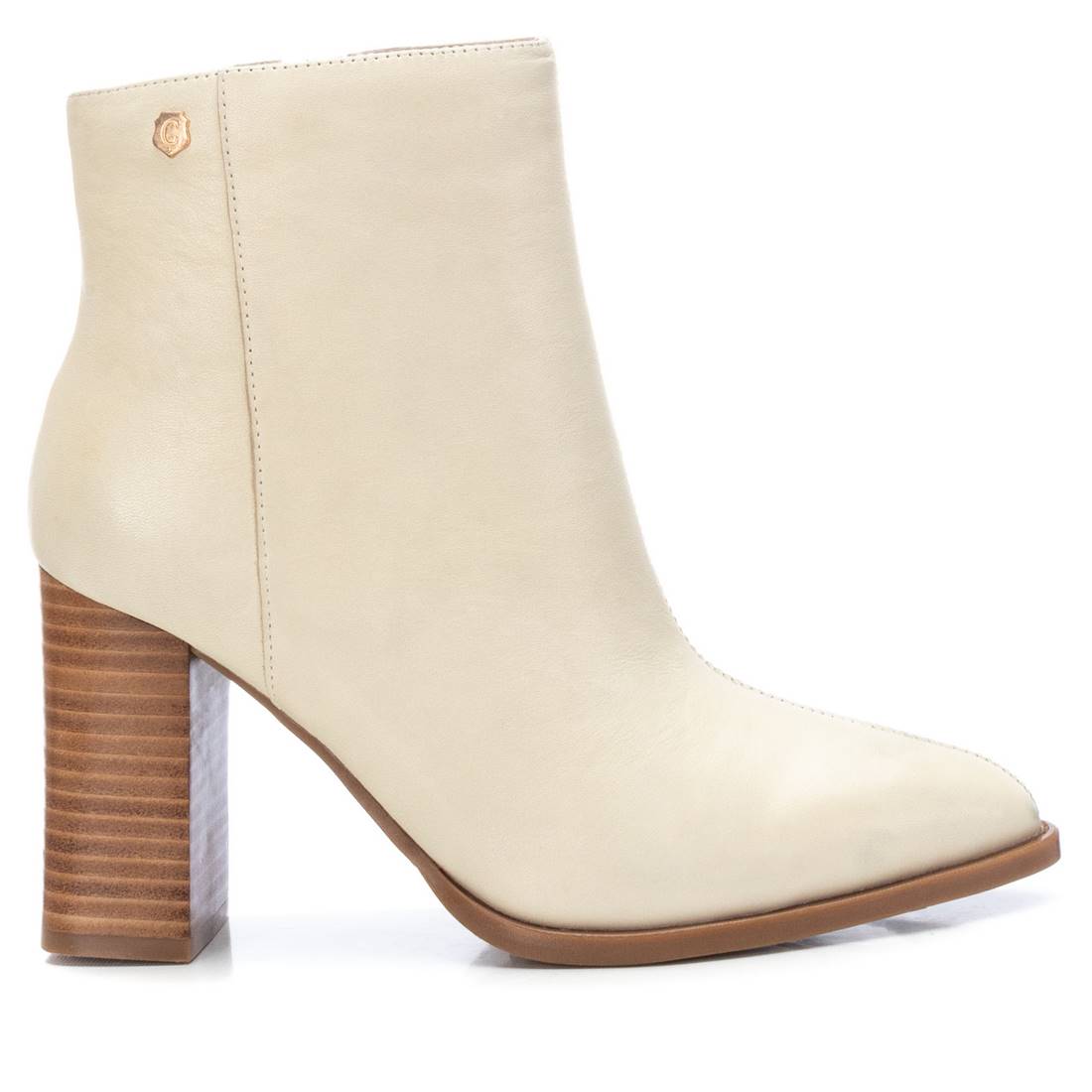 Carmela 16124003 bottine femme blanche talon 8 cm