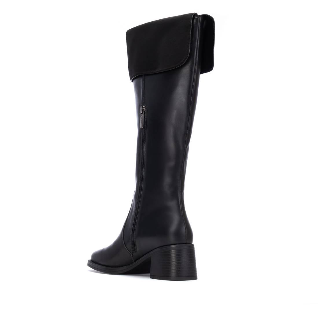 Carmela 16269102 bottines cuir noir à talon