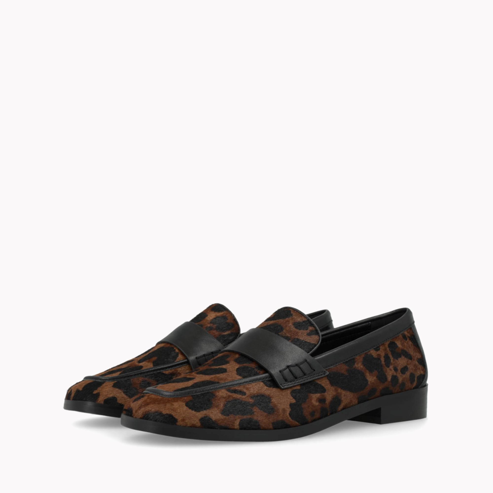 LODI A-HOL5665P mocassins animal cuir véritable
