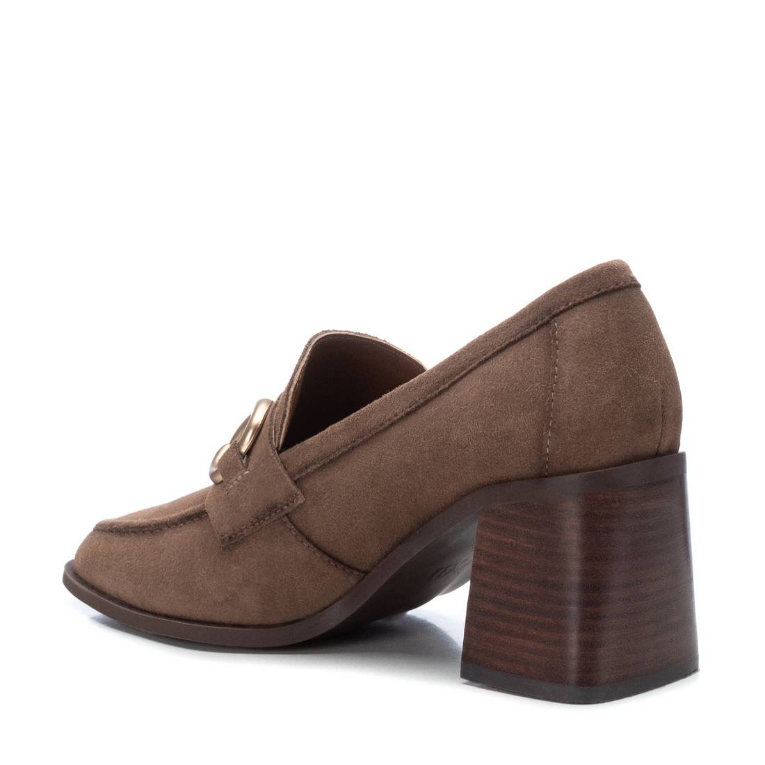 Carmela 16113803 mocassin femme marron serraje talon 7 cm