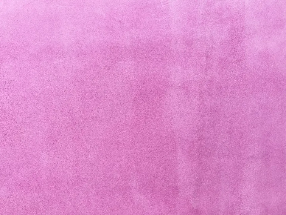Dessine Moi Un Soulier Velours échantillon matière rose bonbon