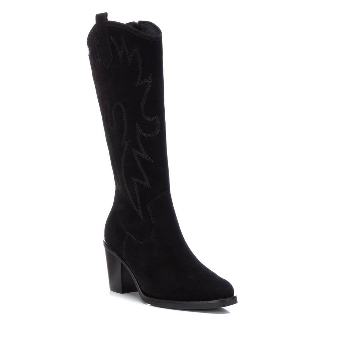 Carmela 16112201 botte femme noir santiag 7 cm