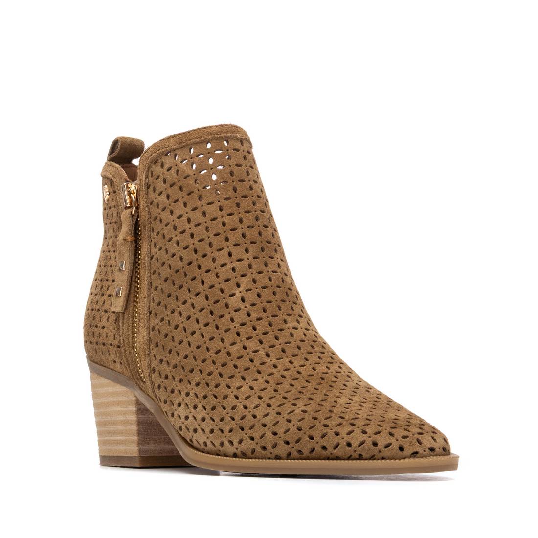 Carmela 16314904 bottine cuir camel talon 6 cm